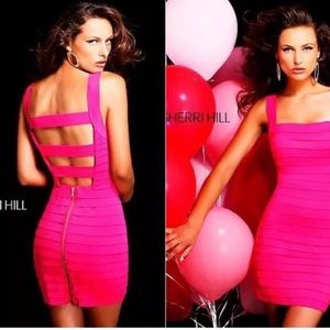 Sherri Hill Bandage cocktail Dress